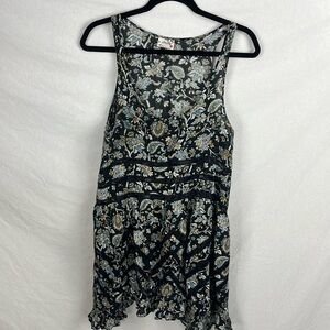 Free People small slip dress lace floral